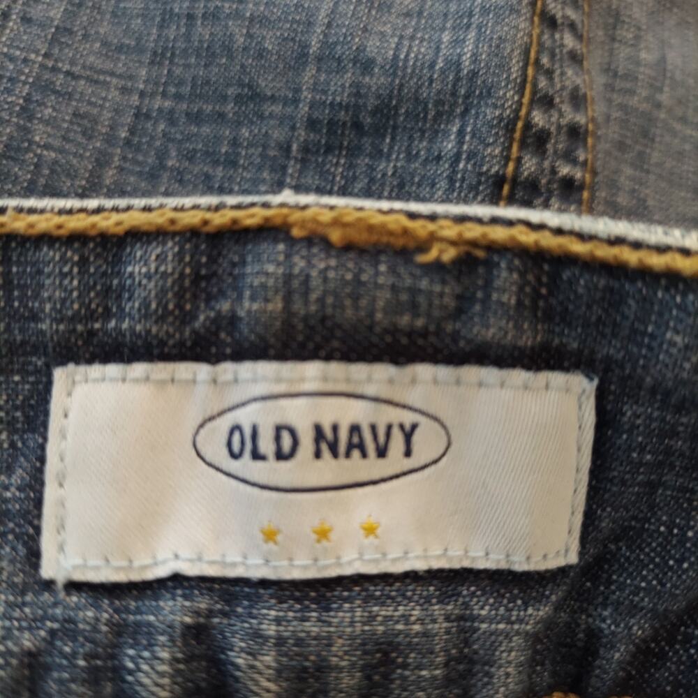 Vintage Old Navy Jean Skirt Big Buttons Preppy A-Line Large‎ Preppy - Picture 4 of 4